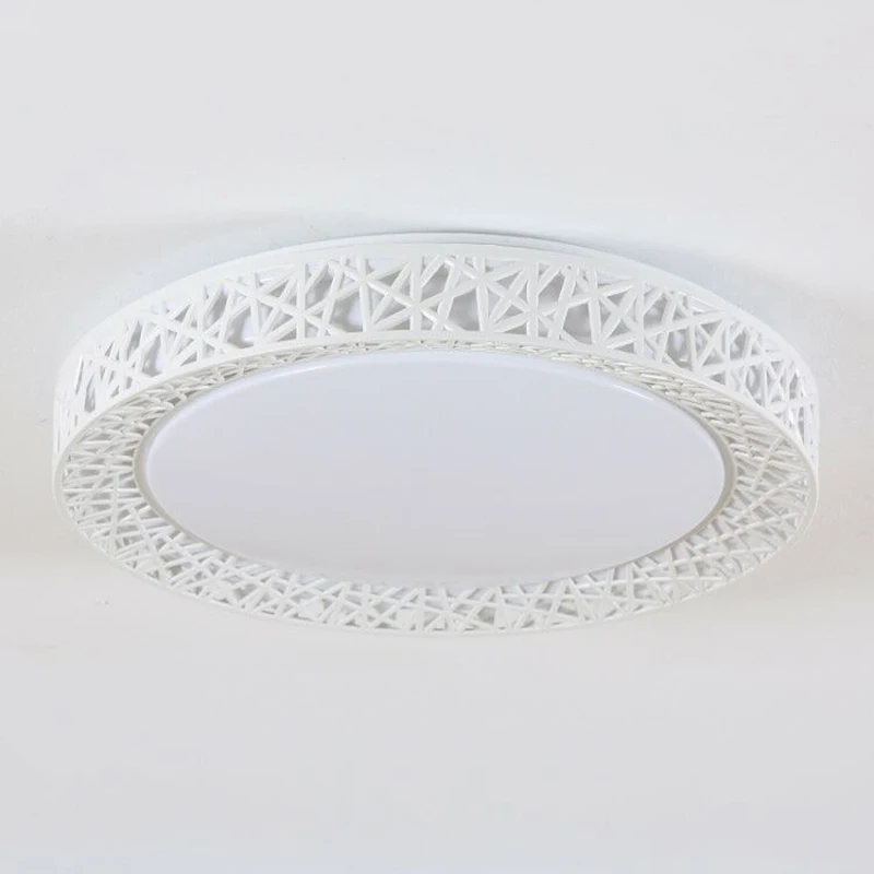 

Hot LED Ceiling Light Bird Nest Round Lamp Modern Fixtures For Living Room Bedroom Kitchen PLD