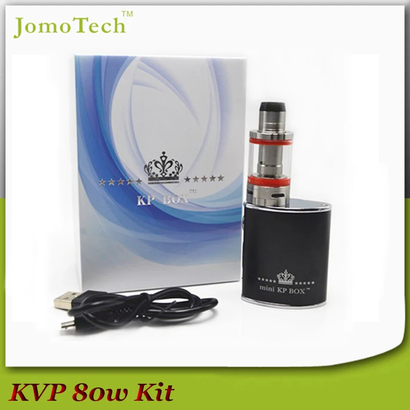  Original KVP 80w Vape Mod OLED Screen 30w-80w Vapor Mod Variable Wattage 510 Twist Battery Electronic Cigarette Mod Jomo-135 