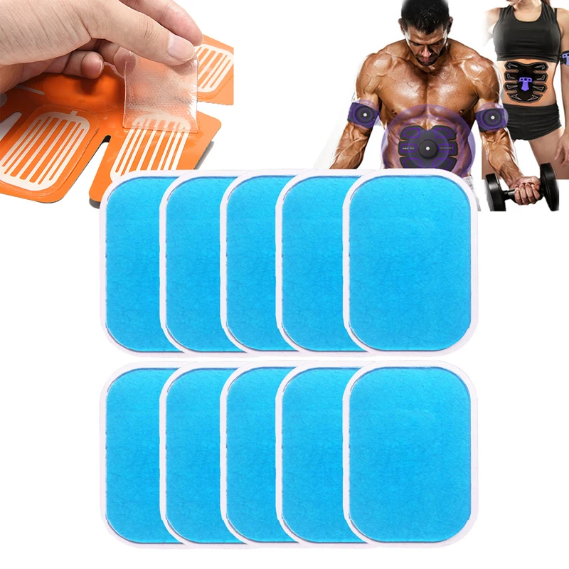 Replacement Gel Pads For EMS Trainer Transparent Gel Sheet Electrode
