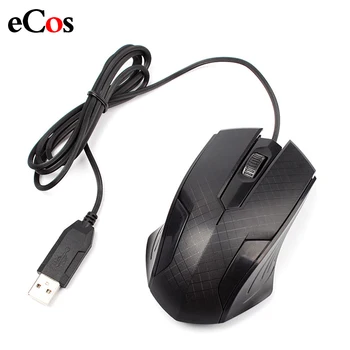 

Wired Optical Gaming Mouse 3000DPI 2 Button Black Gamer USB Gamer Pro Mause Mice Cable For Home Office PC Laptop Computer #72727