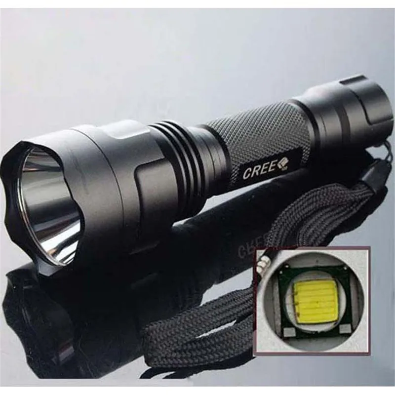

Cycling Bike Head Front Light Bicycle Light New C8-XM-L 5-mode Lumens LED 1000 Aluminium Flashlight Torch+Strap M2