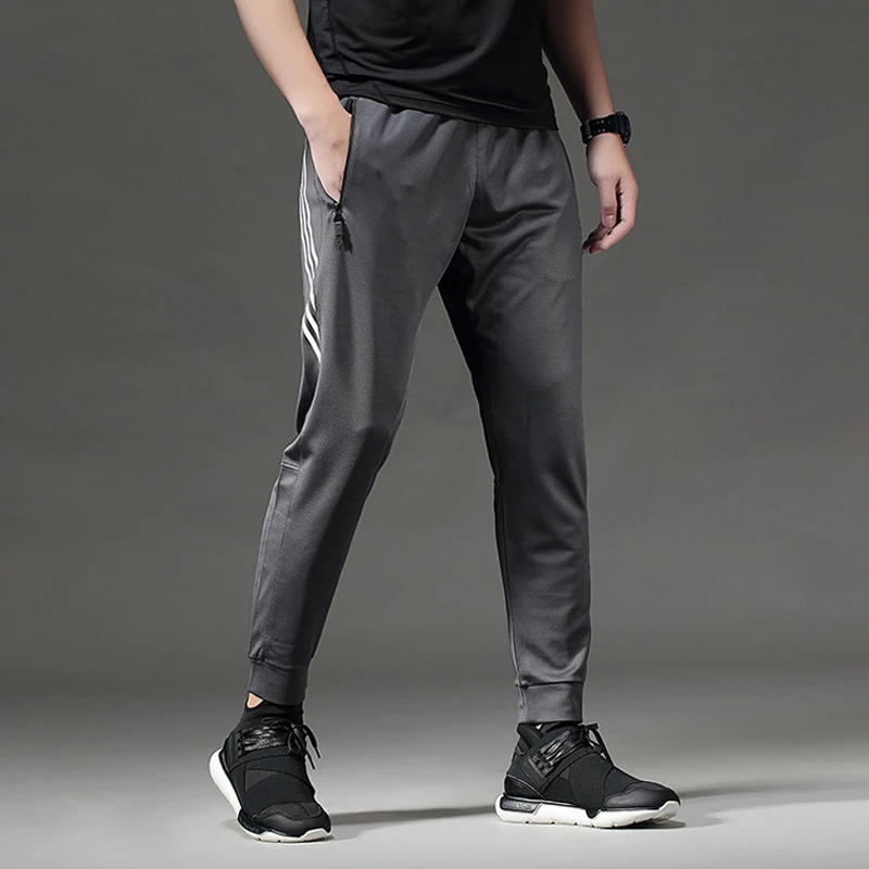 

BINTUOSHI Breathable Sport Pants Mens Running Pants With Zipper Pocket Training Trousers Joggings Pant Fitness Trousers For Men