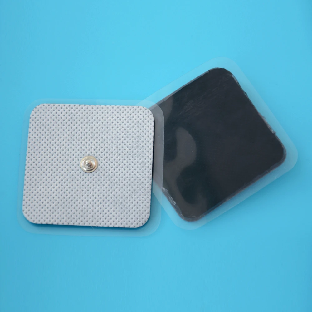 10 Pairs Conductive Electrodes Pads Use For TENS/EMS Unit Size 5cm*5cm
