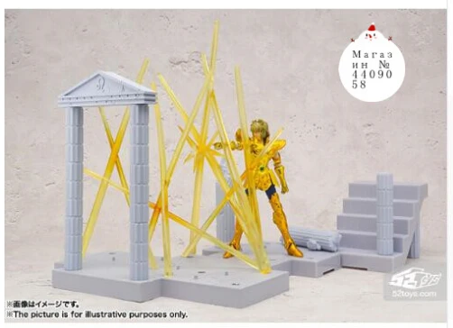 Оригинальная фигурка Bandai D.D. Панорамная сцена saint seiya Золотая мифовая ткань Shiryu Shun