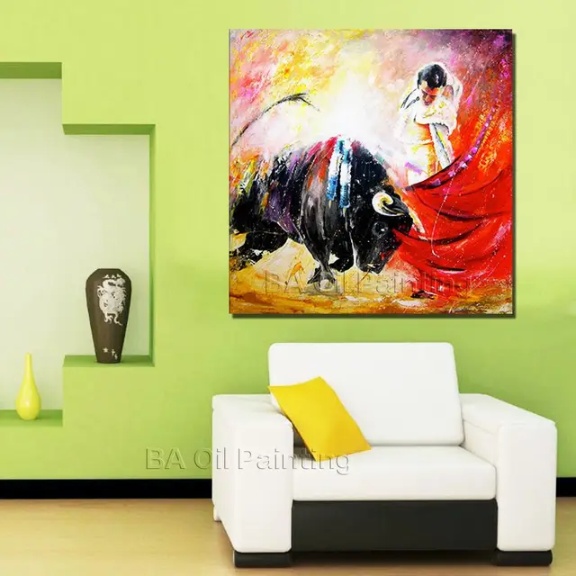 Aliexpress Buy Big Size Modern Hand Painted Abstract Spanish Impressive Living Room In Spanish Painting Aliexpress Buy Big Size Modern Hand Painted Abstract Spanish Impressive Living Room In Spanish Painting