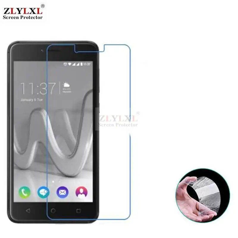 

2 pcs tempered glass for Wiko Lenny 2 3 4 5 plus Max screen protector