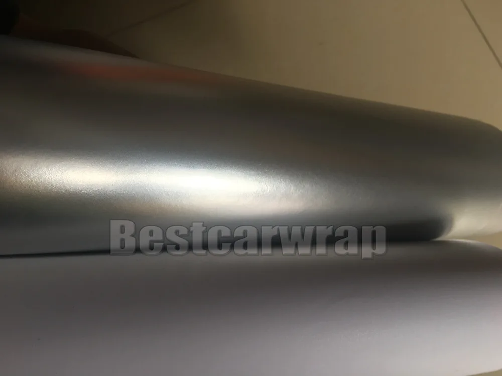 silver satin chrome car wrapping film wrap foil (1)