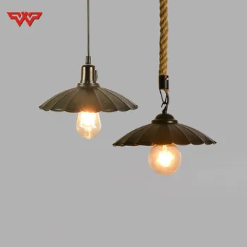 

Vintage Loft Single Dinner Hanging Bar Cafe Restaurant Lighting Bar Chandelier