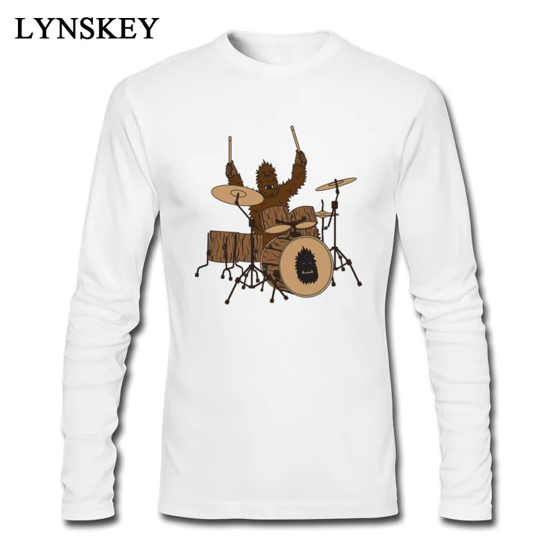 Drumming Sasquatch_white
