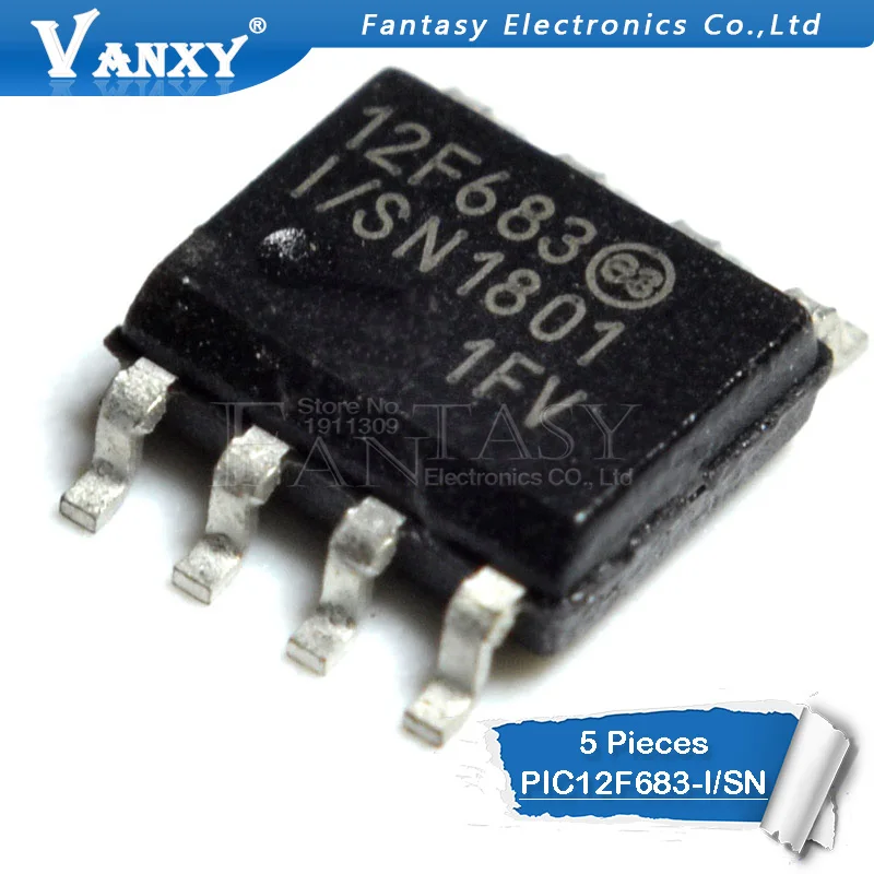 

5PCS PIC12F683-I/SN SOP8 PIC12F683-I SOP PIC12F683 SMD 12F683 SOP-8 new and original IC
