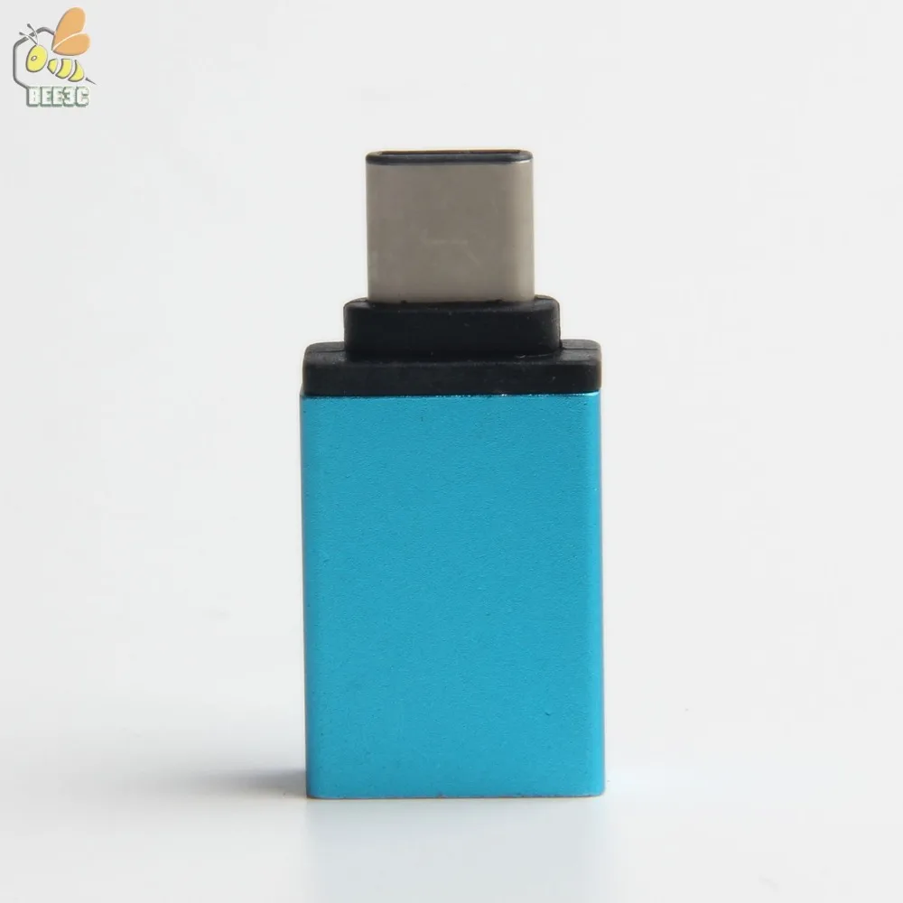 C штекерным Femal металл usb c Тип-C Тип c мужчина к USB 3.0 Женский адаптер конвертер OTG для MacBook супер книга zuk Huawei 500