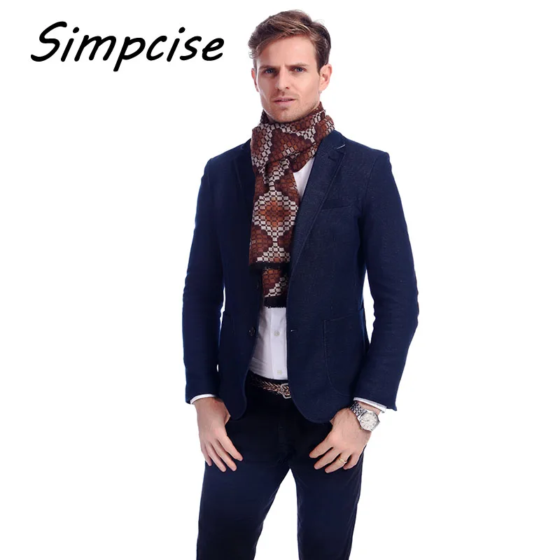 Men Wild Style Scarves  New Arrival Hot Sale Unique Design Windproof Warm Thick Winter Scarves A3A18924 man scarf