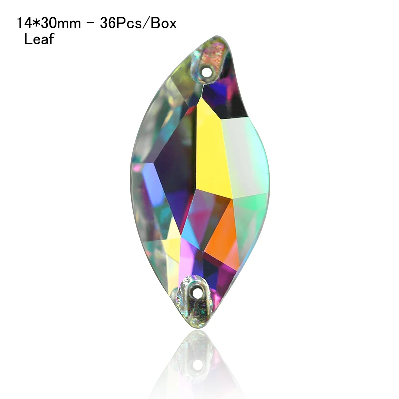Leaf -14x30mm-36Pcs