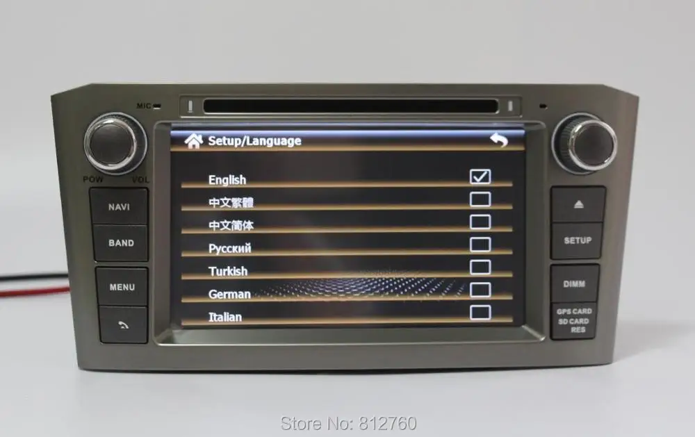 " 2 din автомобильный DVD gps для Toyota Avensis 2003 2004 2005 2006 2007 2008 навигации Системы Bluetooth Радио RDS стерео головное устройство+ карта