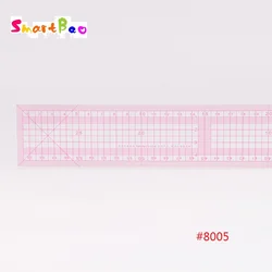 Règle de classement métrique pour vêtements, à la mode, 60cm, avec grille, 2 pièces/lot, #8005 