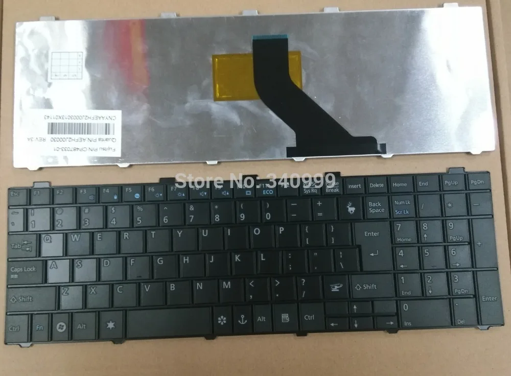 Новая клавиатура для ноутбука FUJITSU LIFEBOOK AH530 AH531 NH751 CP487041 CP515904 CP513251 | Компьютеры и