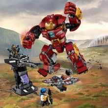 Marvel's The Avengers Infinity War super hero Hulk Buster legos compatible 76104 Model Building Blocks Bricks toy kids gift dhl lepin 05027 3250pcs imperial super star toy war destroyer model building kit blocks bricks compatible legoed 10030