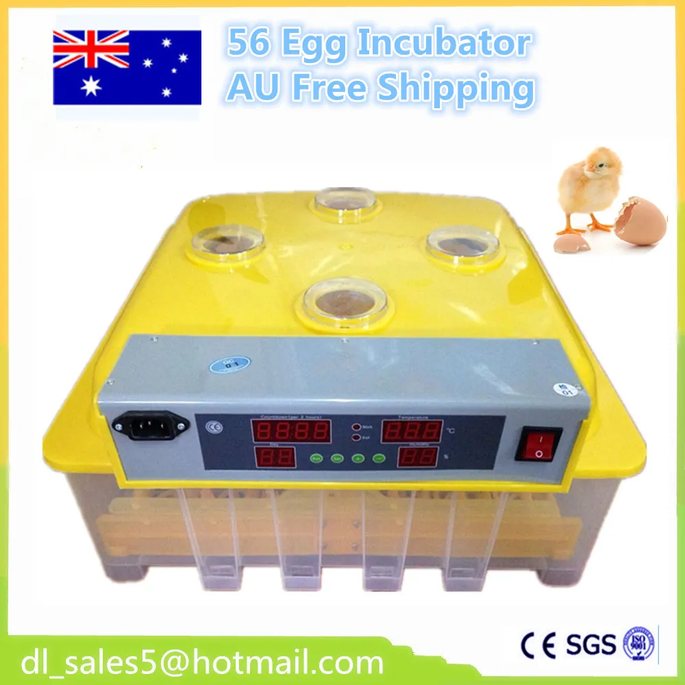 Fast ship from Australia ! Automatic 56 Eggs Incubator Poultry brooder Hatcher Egg  Chicken,Pigeons Other Birds Quail Incubator