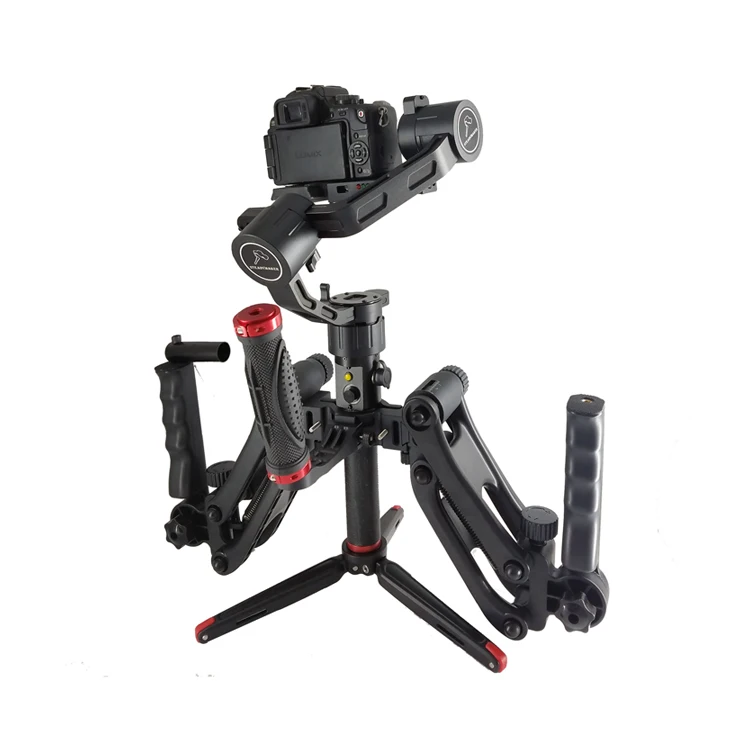 

BOB 5axis damping spring Dual Handle grip arm for ZHIYUN crane 2 AK2000 AK4000 MOZA DJI Ronin S moza air2 axis gimbal VS crane3