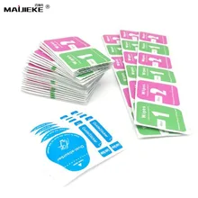 50 шт. MAIJIEKE для iPhone, закаленное стекло, объектив камеры, экран телефона, удаление пыли, сухие Влажные Чистящие салфетки, бумажные инструменты, спиртовая упаковка