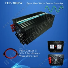 Pure sine wave 48v input 3000watt power converter 220v 230v 240v output