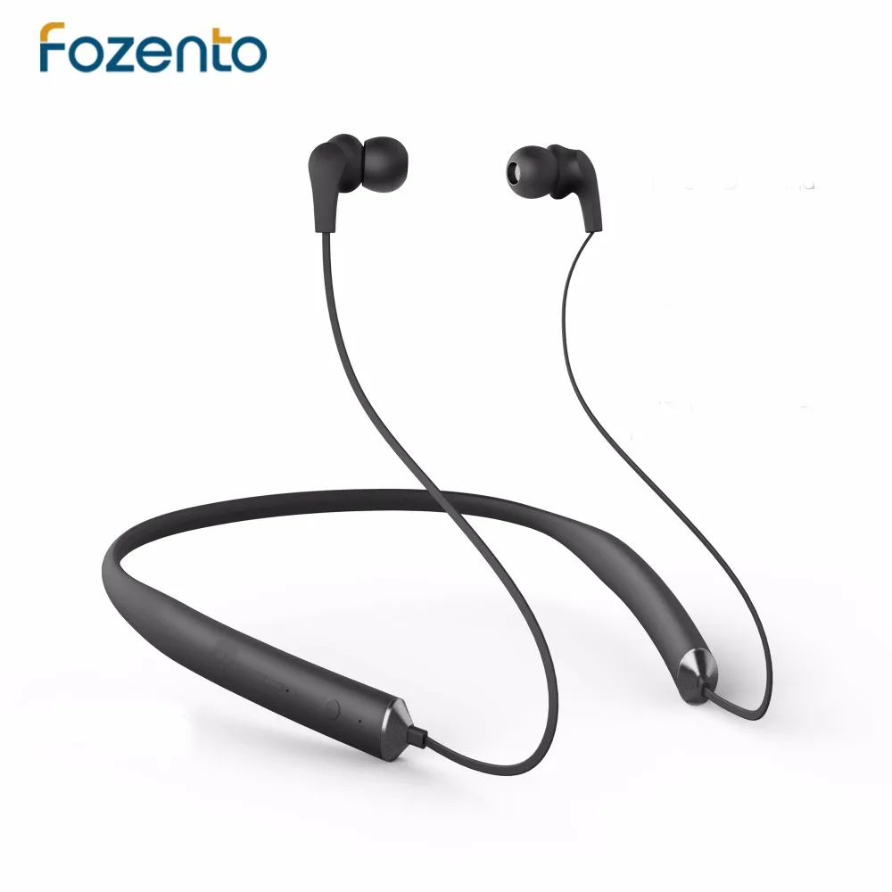 

Fozento FT7 Stereo Bluetooth Earphone Waterproof Sport Wireless Bluetooth Headset With Microphone Protable Silicone Neckband