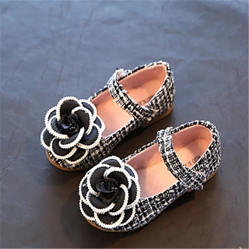 2016 Hot Girls Shoes Children Shoes With Big Flower