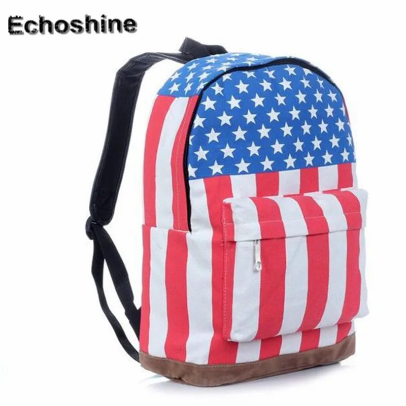 2016 best price UK British Flag Union Jack Style Backpack Shoulder School Bag BackPack Canvas ...