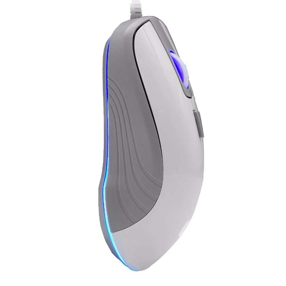 Проводная Оптическая USB игровая мышь HP G100 2000DPI белая/черная проводная для