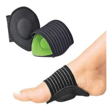 1 Pair Foot Heel Pain Relief Plantar Fasciitis Insole Pads Arch Support Shoes Insert Pad SDFA88 1pair gel planter fasciitis arch support sleeve cushion foot pain orthotic heel insole