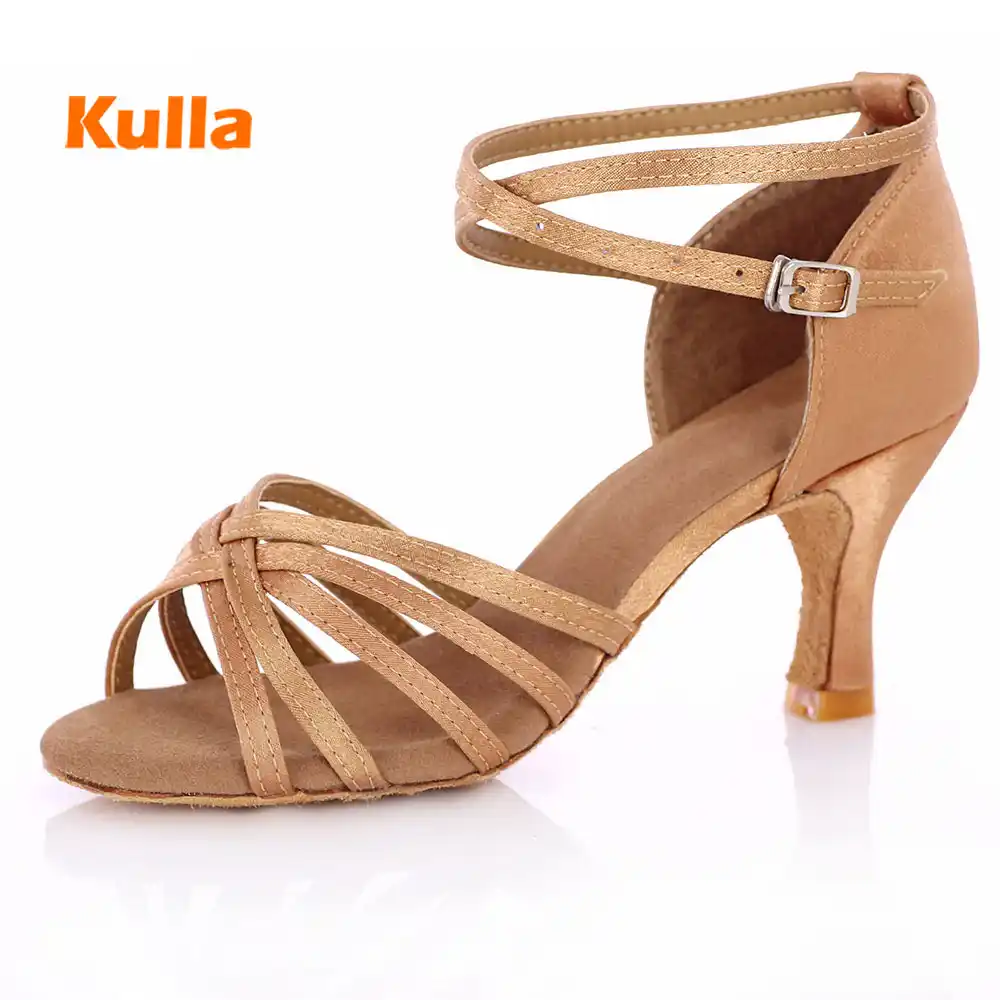 Women Latin Dance Shoes Ladies Girls 