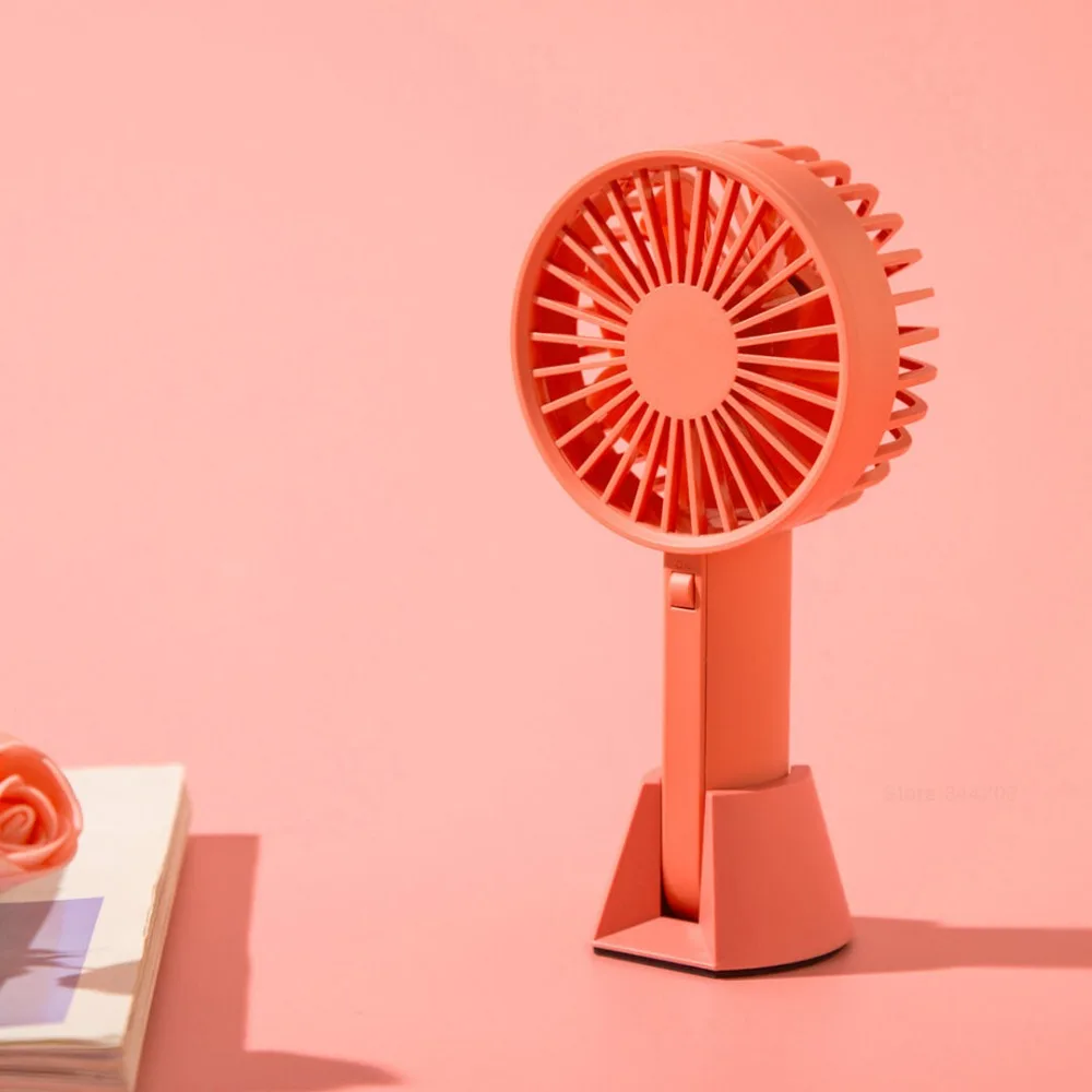 XIAOMI MIJIA VH портативный ручной мини-вентилятор для дома перезаряжаемый портативный кондиционер настольный usb вентиляторы встроенный аккумулятор 2000ма