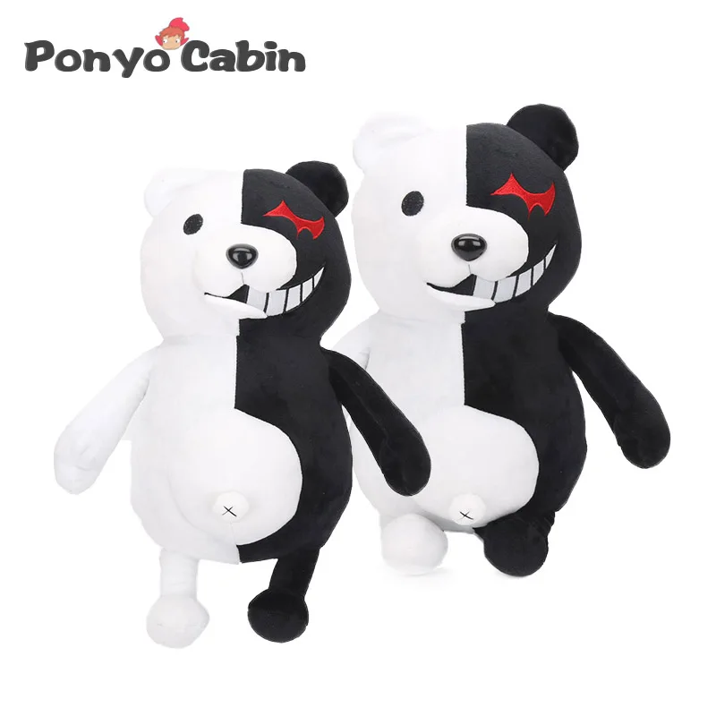 25 см 40 Dangan Ronpa Super Danganronpa 2 Монокума черный и белый медведь плюшевая игрушка мягкие