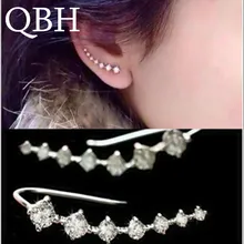 EK688 Новая мода Brincos шикарные небесные звезды Кристалл Большой Медведица уха пирсинг для манжет клип серьги для женщин ювелирные изделия Букле д 'ореиль