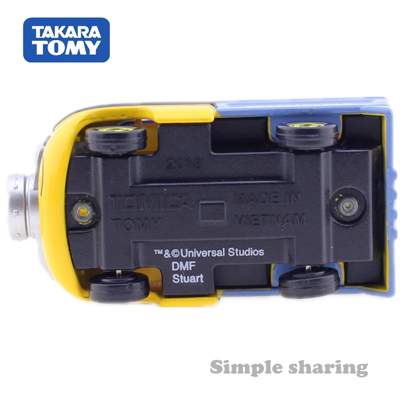 Takara Tomy мечта Tomica № 160 Миньоны модель комплект Стюарт типа &quotбанан&quot аниме