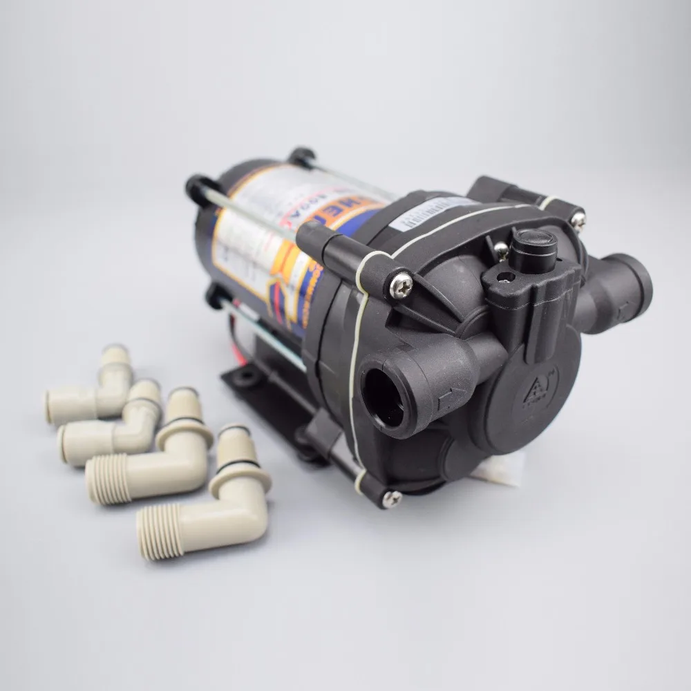 diaphragm booster pump working