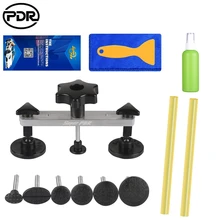 PDR Dent Puller Repair Tools Kit Car Dent Bridge Puller Set Repair 1-9cm Car Dent for Auto Repair Tool Removing Dents Repair pdr door edge dents remover car fender dent repair wheel eyebrow dent repair tools black
