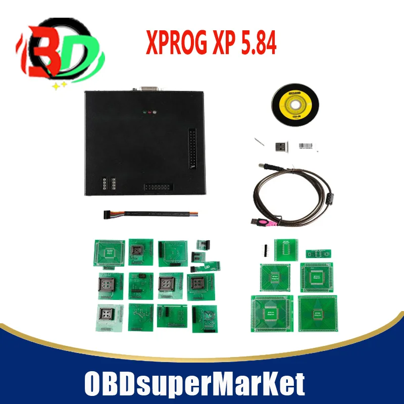 

X-PROG Box ECU Programmer XPROG-M V5.84 latest version with USB Dongle with fast shipping