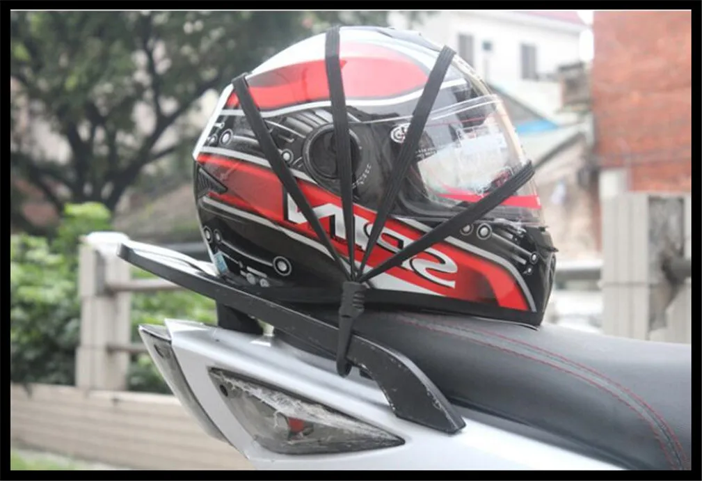 Мотоцикл крючки сетки Организатор Чемодан шлем Net для YAMAHA R6S США BT1100 бульдог XJR400 1300 RACER 400R