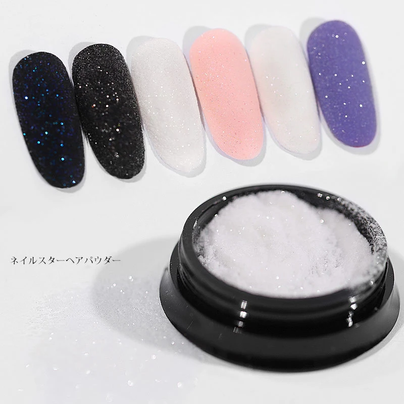 1 баночка блестящая Лазерная блестящая Starlight шерсть порошок сахар пигмент дизайн ногтей пыль наклейки маникюр дизайн