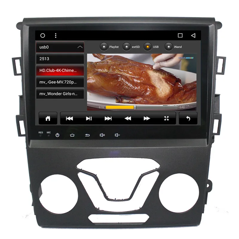 Excellent Ectwodvd 9inch Octa Core Android 8.1 Car DVD Player GPS Navigation Multimedia For Ford Mondeo 2013 7