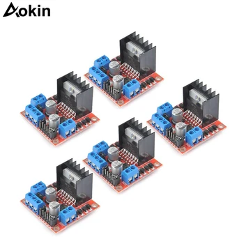 

5pcs/lot L298N Stepper Motor Driver Controller Board Dual H Bridge Module for Arduino Electric Projects