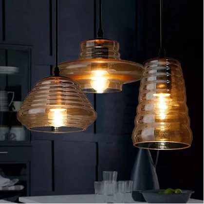 

Nordic Simple Pendant Lights With Glass Lampshade Droplight Modern Hanglamp Fixtures For Bar Cafe Living Home Lightings Lamparas