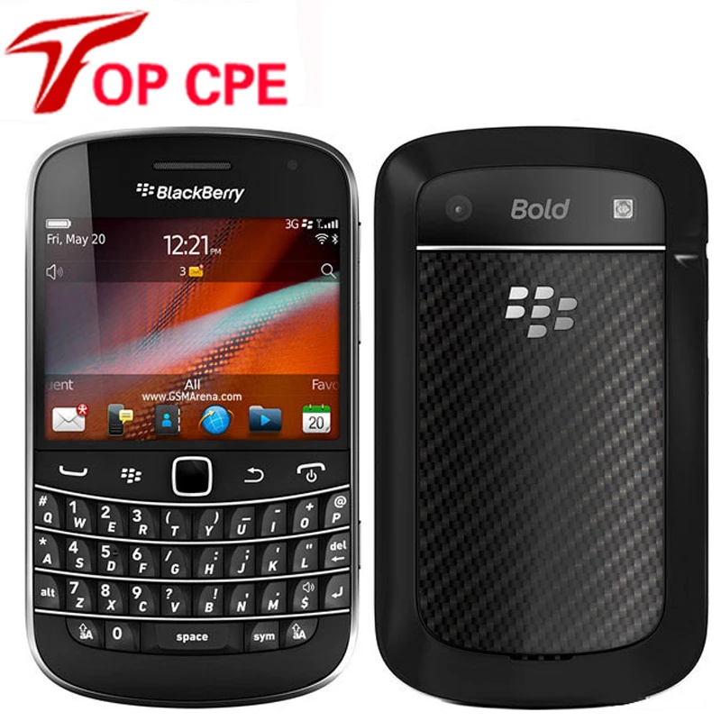 Blackberry 9900 Blod Touch 9900 мобильный телефон разблокированный 3g сотовые телефоны WiFi gps 5.0MP камера QWERTY клавиатура смартфон