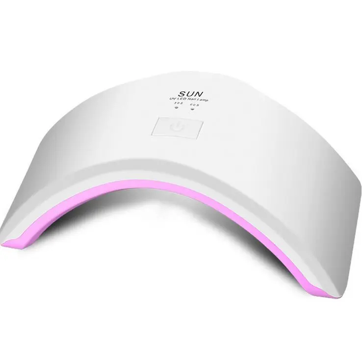 

New UV LED Nail lamp Nail dryer for All Gels with 30s/60s button Perfect Thumb Solution(color random)