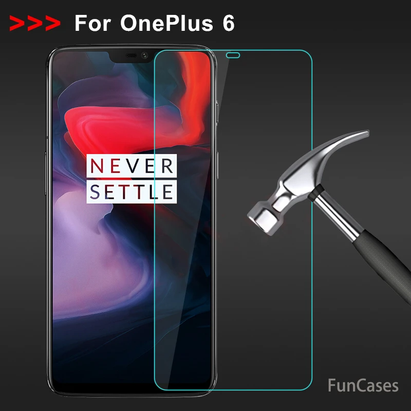 Закаленное стекло для Oneplus 6 Защитная пленка экрана 9 H 2.5D закаленная телефона Oneplus6