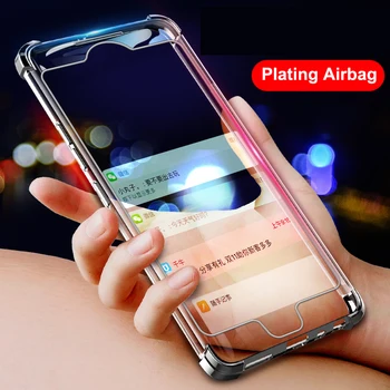 

NEX2 3D Laser Elec-plating Airbag Case for Vivo NEX 2 Case 6.39'' Anti-shock Transparent 2-Screen for VIVO Nex 2 Nex2 Cover Capa