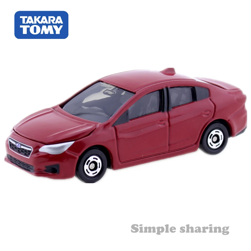 Takara TOMY TOMICA № 78 SUBARU IMPREZA набор моделей 1:63 миниатюрный литая машина забавные