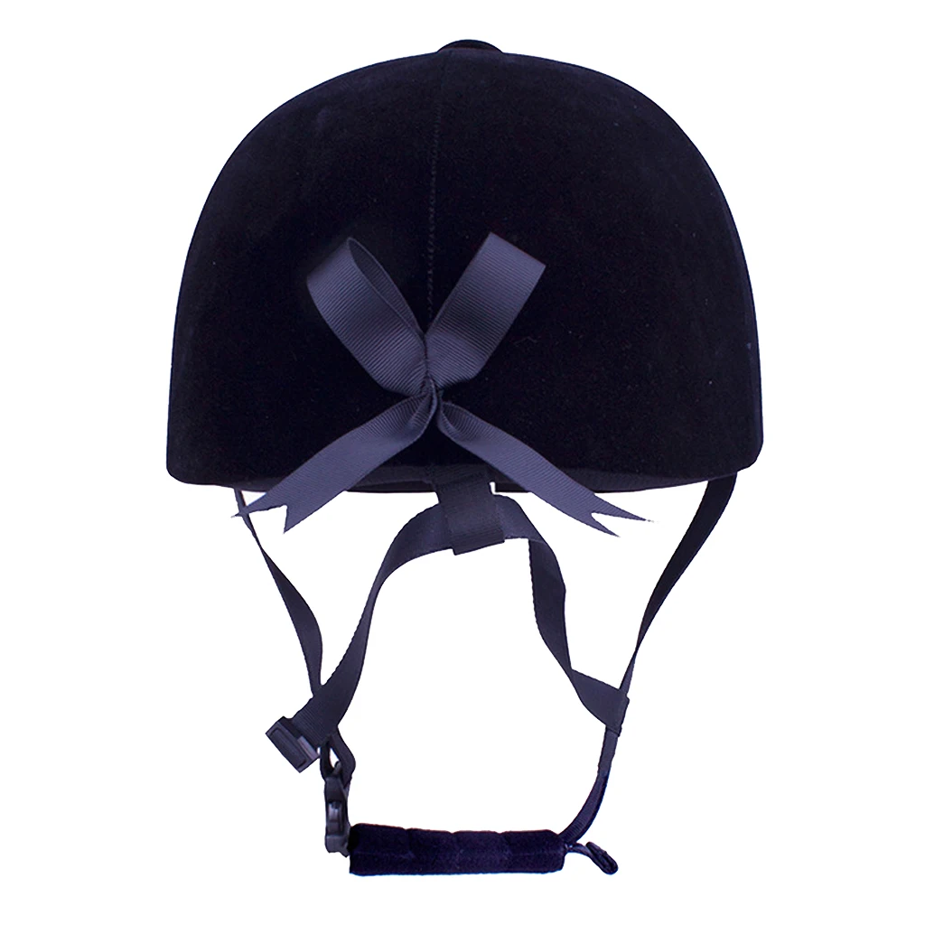 Adjustable Equestrian Helmet Men Women Outdoor Horse Riding Hat Fleece Soft Safety Hat for Adults Head Protective
