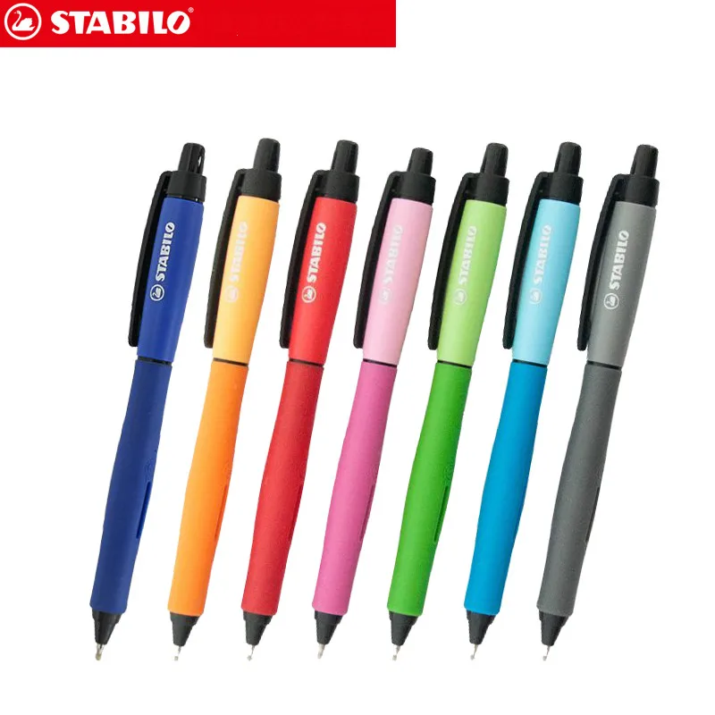

2PCS/lot Germany STABILO 268 color gel pen pressing signing pen 0.5mm smooth writing pen student office paperlaria escolar